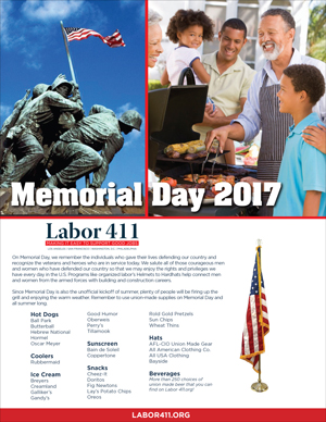 Fire Up The Grill This Weekend For A Union-Made Memorial Day & For That Matter - All Summer Long!